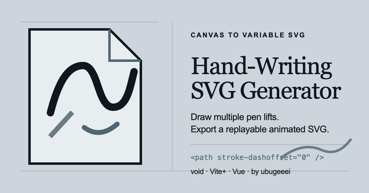 Writing Hand Svg Hand-Writing SVG Generator